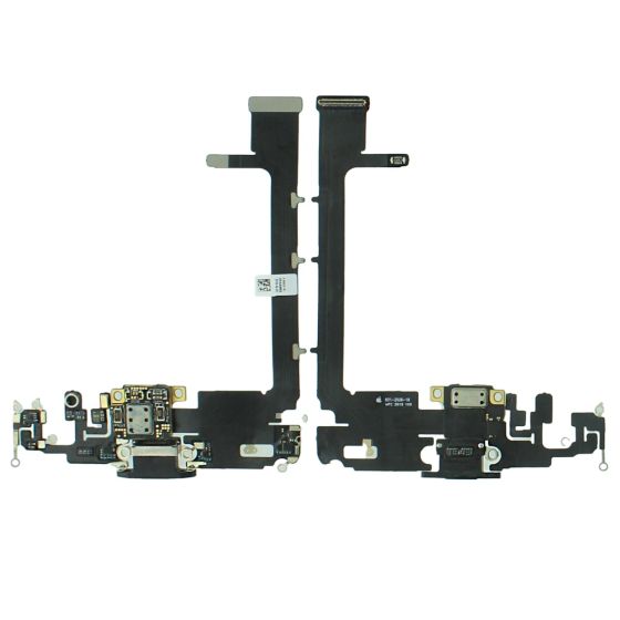 Apple iPhone 11 Pro Max Replacement Charging Port Flex With Microphone - Gold