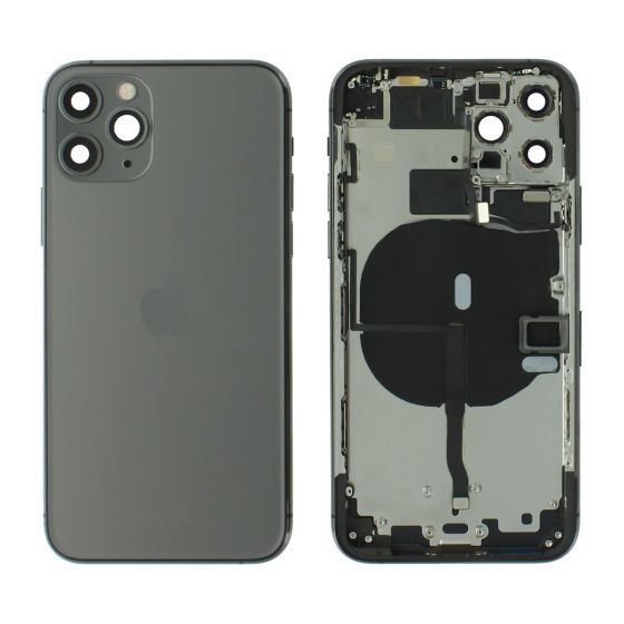Apple iPhone 11 Pro Rear Housing Case Chassis + Replacement Parts - Space Grey