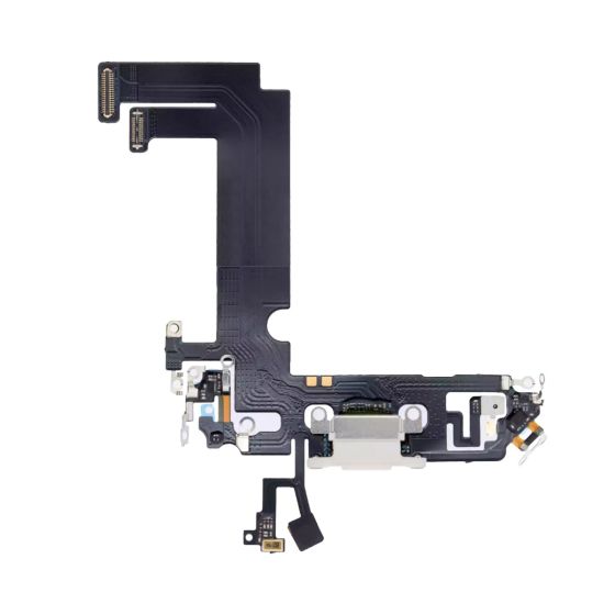 Apple iPhone 12 Mini Replacement Charging Port Flex With Microphone - White
