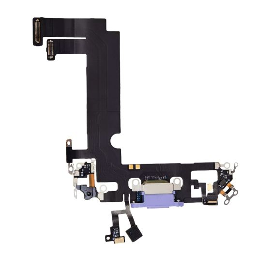 Apple iPhone 12 Mini Replacement Charging Port Flex With Microphone - Purple