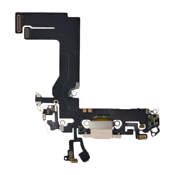 Apple iPhone 13 Mini Replacement Charging Port Flex With Microphone - Pink
