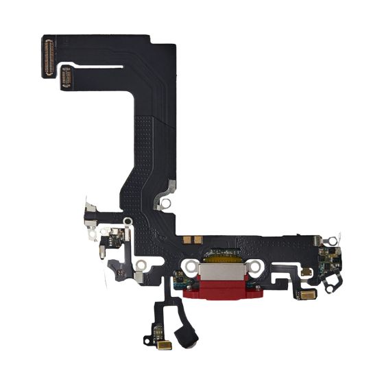 Apple iPhone 13 Mini Replacement Charging Port Flex With Microphone - Red