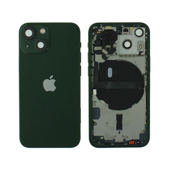Apple iPhone 13 Mini Rear Housing With Replacement Components - Alpine Green