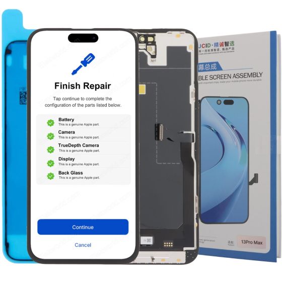 iPhone 13 Pro Max  JCID OLED & Touch Screen Digitizer Replacement + Adhesive