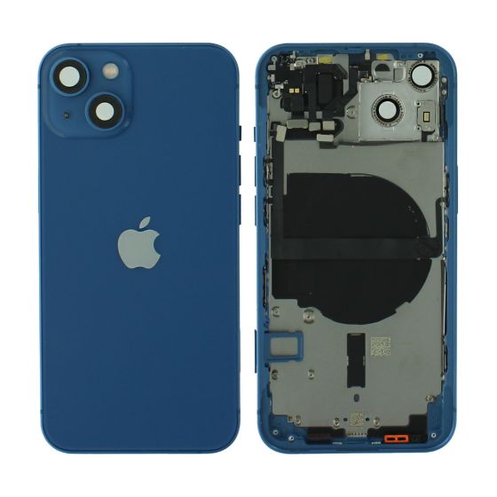 Apple iPhone 13 Rear Housing With Replacement Components - Blue