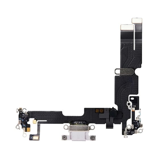 Apple iPhone 14 Plus Replacement Charging Port Flex With Microphone - Purple