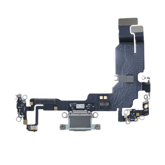 Apple iPhone 15 Replacement Charging Port Flex With Microphone - Green