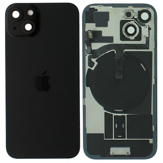 iPhone 15 Plus Rear Back Glass + MagSafe NFC Wireless Charging & Adhesive Black
