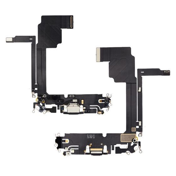 Apple iPhone 15 Pro Max Replacement Charging Port Flex + Microphone - Blue Titanium