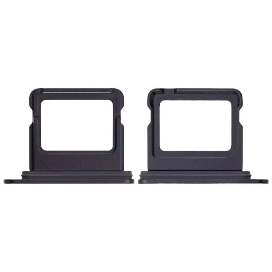 Apple iPhone 16 / iPhone 16 Plus Replacement SIM Card Tray OEM Black
