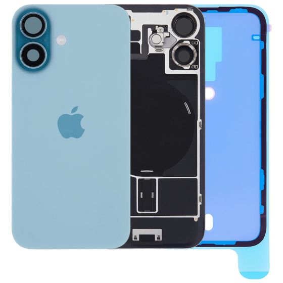 Apple iPhone 16 Rear Back Glass + MagSafe NFC Wireless Charging Flex Teal Green