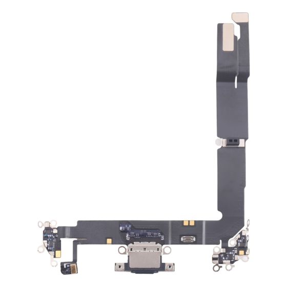 Apple iPhone 16 Plus Charging Port Flex + Microphone - Black
