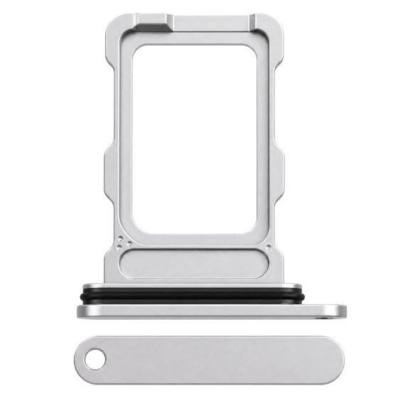 Apple iPhone 16 Pro / iPhone 16 Pro Max Replacement SIM Card Tray OEM White