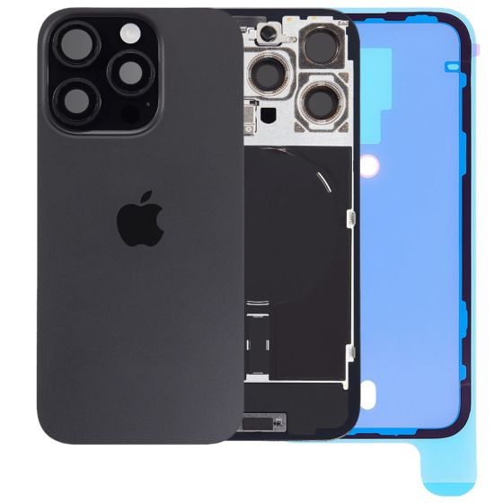 Apple iPhone 16 Pro Max Rear Back Glass + MagSafe NFC Wireless Charging Flex Black Titanium