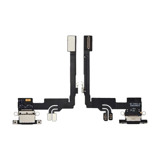 Apple iPhone 16 Pro Charging Port Flex + Microphone - Black Titanium