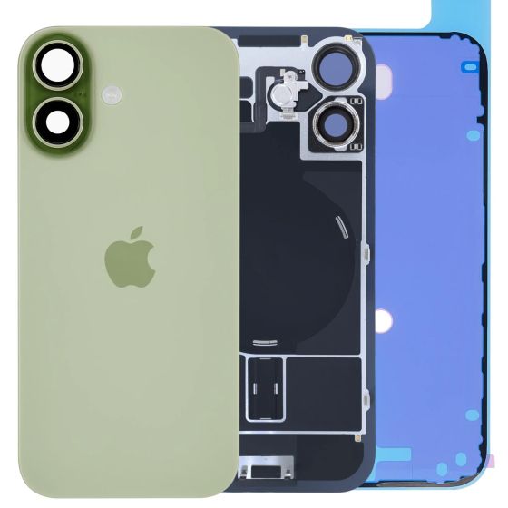 Apple iPhone 17 Rear Back Glass + MagSafe NFC Wireless Charging Flex Sage
