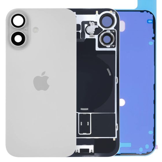 Apple iPhone 17 Rear Back Glass + MagSafe NFC Wireless Charging Flex White