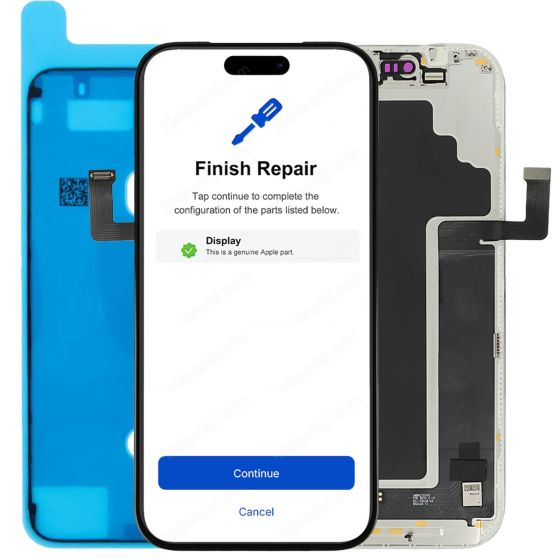 Apple iPhone 17 Pro Soft OLED Display & Touch Screen Digitizer + Adhesive