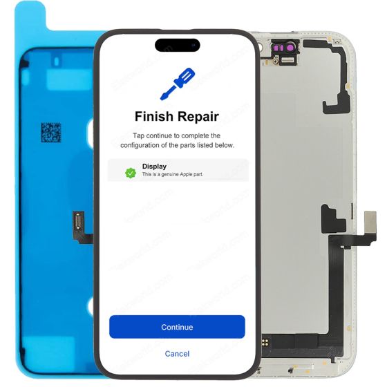 Apple iPhone 17 Soft OLED Display & Touch Screen Digitizer + Adhesive