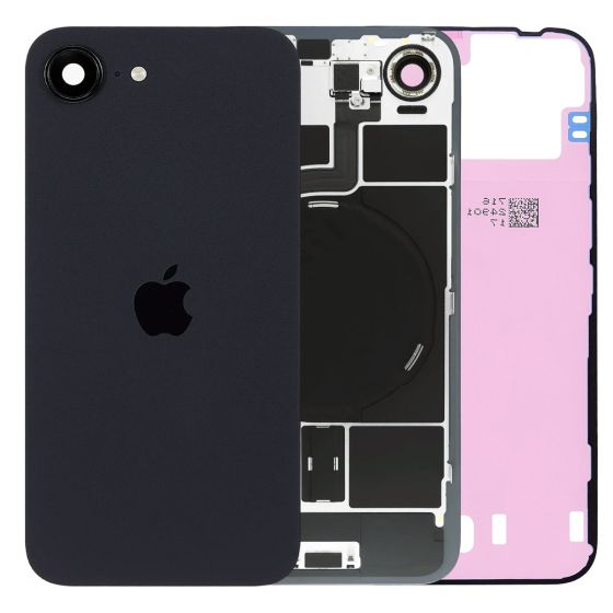 Apple iPhone 17e Rear Back Glass + MagSafe NFC Wireless Charging Flex Black