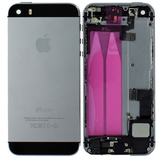 Apple iPhone 5S Rear Housing Case With Components Space Grey