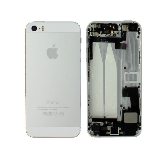 Apple iPhone 5S Rear Housing With Components - White