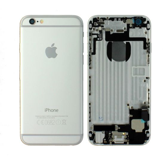 Apple iPhone 6 Rear Housing With Components - Silver