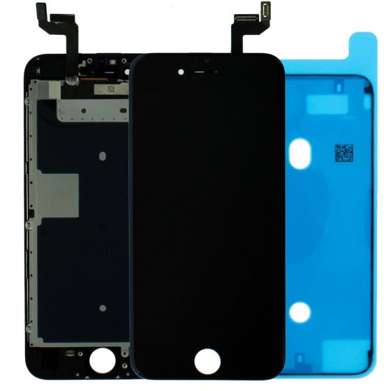 Apple iPhone 6S LCD Display & Touch Screen Replacement OEM + Adhesive Black