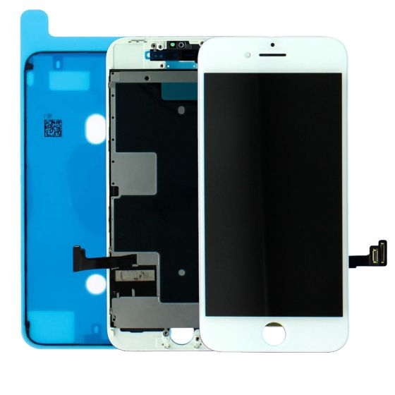 iPhone 8 Retina LCD & Touch Screen Digitizer Replacement + Adhesive White