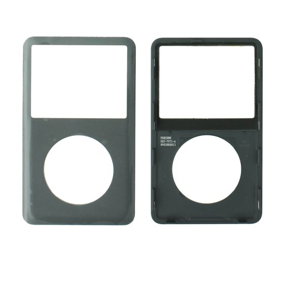 iPod Classic 6th / 7th Generation A1238 Front Case Faceplate Housing Cover Grey
