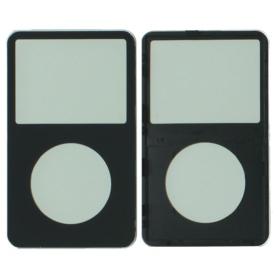 iPod Classic 5th Gen / Video A1136 Front Case Faceplate Housing Cover Black