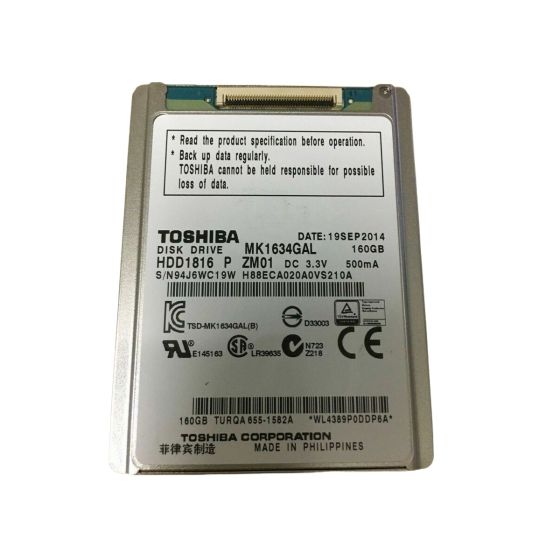 Apple iPod Classic 6th & 7th Generation 160GB Hard Drive Replacement Slim MK1634GAL