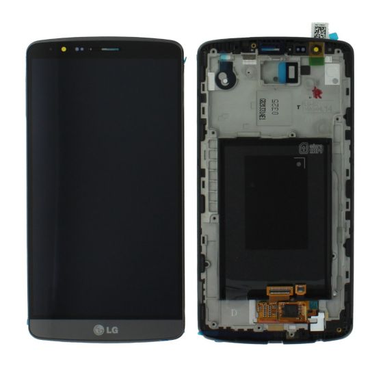 LG G3 D855 Black LCD Screen & Digitizer - ACQ87190302