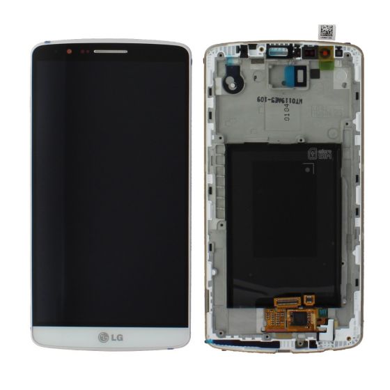 LG G3 D855 White LCD Screen & Digitizer - ACQ87190301