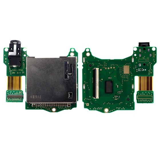 Nintendo Switch Game Card Reader & 3.5mm Audio Jack PCB