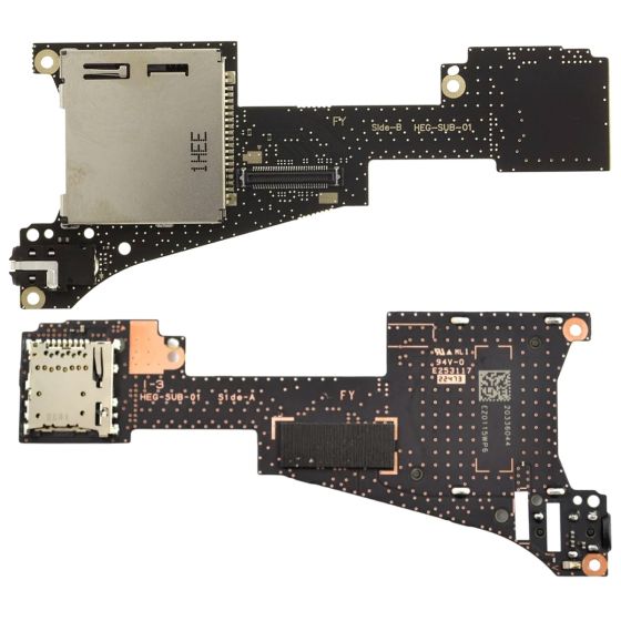 Nintendo Switch OLED Model Game Card Reader & 3.5mm Audio Jack PCB Replacement