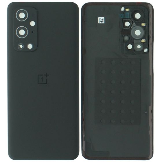 OnePlus 9 Pro Battery Cover / Back Glass + Camera Lens & Adhesive - Black