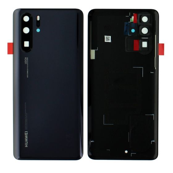 Huawei P30 Pro Battery Cover with Adhesive - Black 02352PBU