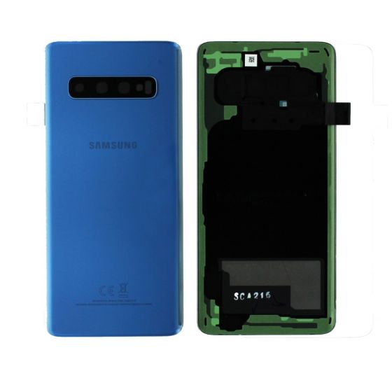 Samsung SM-G973 Galaxy S10 Battery Cover - Prism Blue GH82-18378C