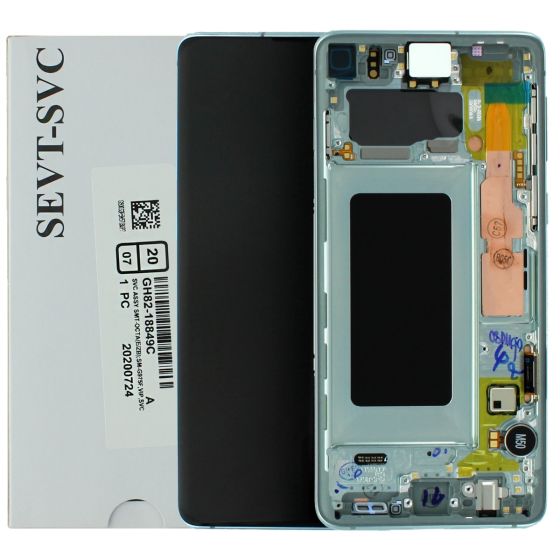 Samsung Galaxy S10 G973 LCD & Touch Screen - Prism Green GH82-18850E