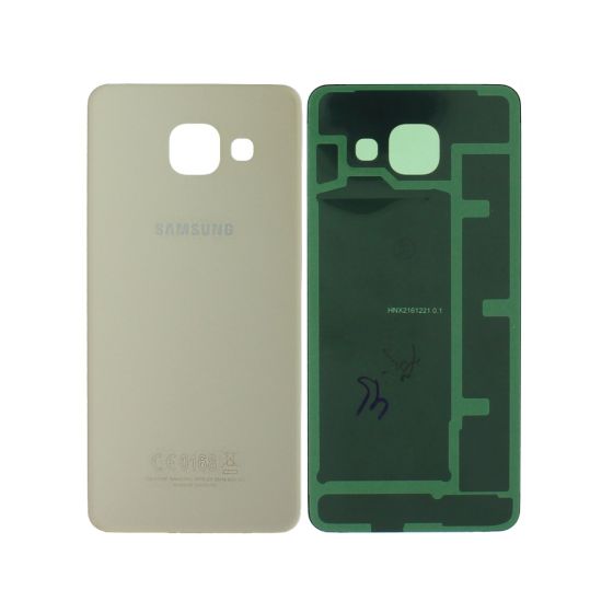 Samsung Galaxy A3 A310 2016 Battery Cover Back Glass - Gold GH82-11093A