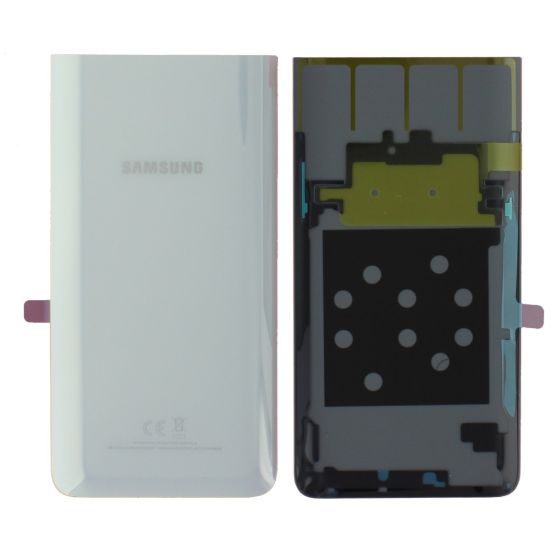 Samsung SM-A805 A80 Battery Cover + Adhesive - Silver GH82-20055B
