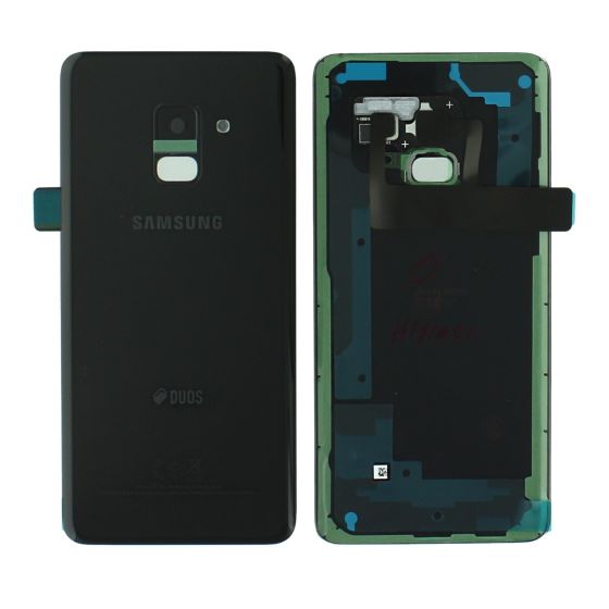 Samsung Galaxy A8 A530 2018 Battery Cover Back Glass - Black GH82-15551A