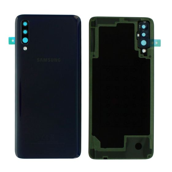 Samsung Galaxy A70 A705 Battery Cover / Back Glass - Black GH82-19467A