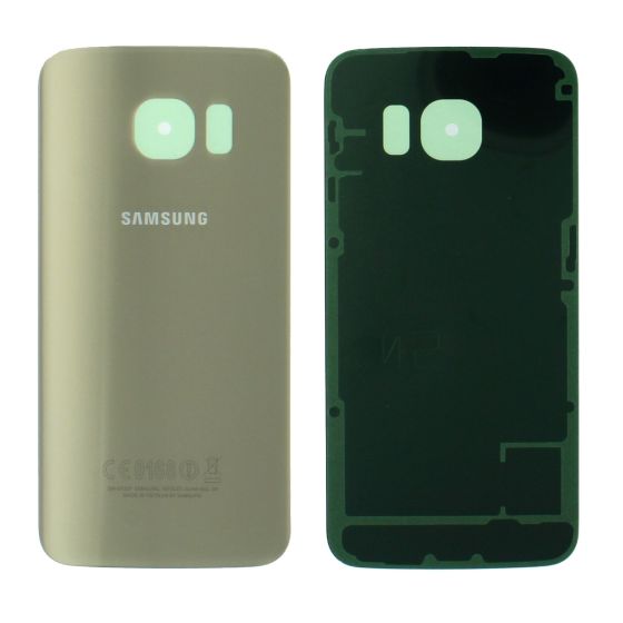 Samsung SM-G925 Galaxy S6 Edge Battery Cover - Gold GH82-09602C