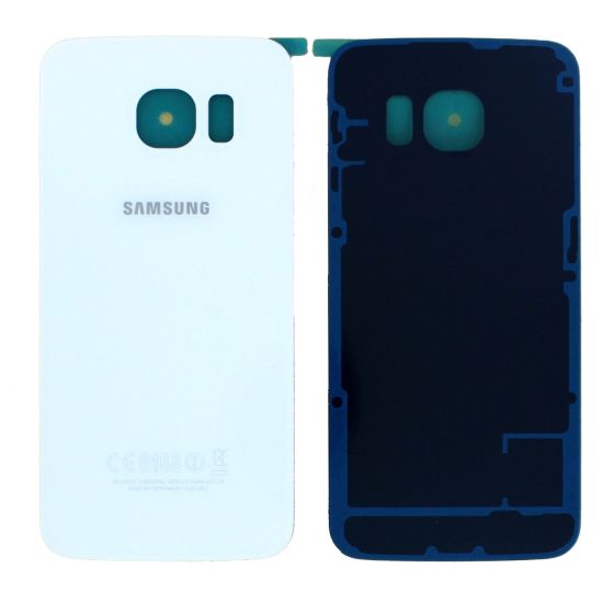 Samsung SM-G925 Galaxy S6 Edge Battery Cover - White GH82-09602B