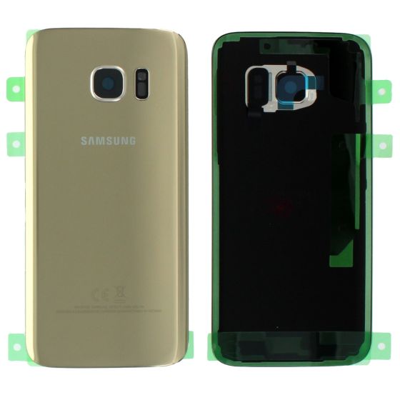Samsung Galaxy S7 G930 Battery Cover / Back Glass - Gold GH82-11384C