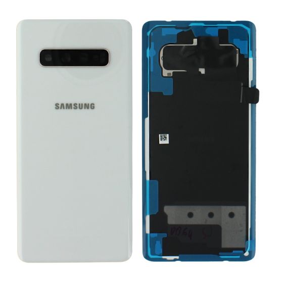 Samsung SM-G975 Galaxy S10+ Battery Cover - Ceramic White GH82-18867B