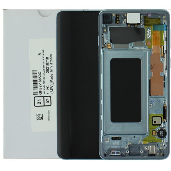 Samsung Galaxy S10 G973 LCD & Touch Screen - Prism Blue GH82-18850C