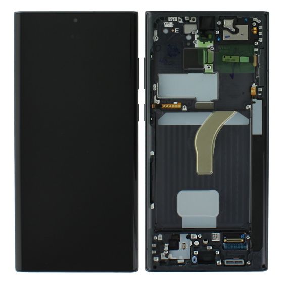 Samsung SM-S908 S22 Ultra 5G LCD Display & Touch Screen - Phantom Black GH82-27488A